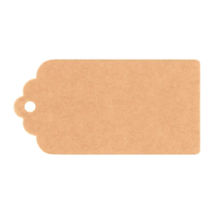 Brązowy kartonik do kluczy otwieraczy